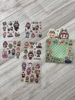 LABUBU キャラクターシールセット