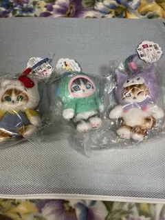 モフサンド サンリオ コンプリート ぽてふわマスコット 3個 オンライン