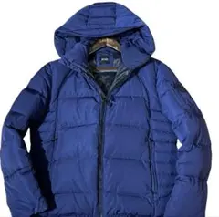 HUGO BOSS ヒューゴボス ダウンジャケット REAL DOWN ネイビー 中古・古着通販】BOSS HUGO BOSS (ボス ヒューゴボス) ダウン
