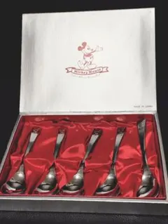 ミッキーマウス スプーン5本セット 日本製未使用品