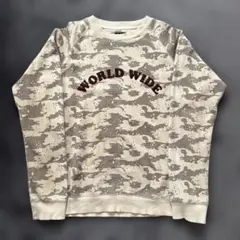 Stussy カモフラージュ スウェット　M 2026年最新】STUSSY迷彩柄スウェットの人気アイテム - メルカリ