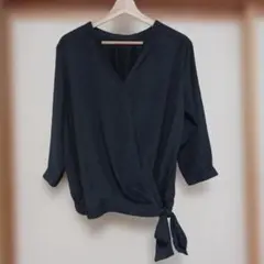 pink adobe　カシュールトップス五分袖
