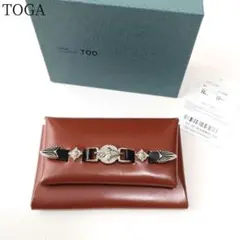 ほぼ新品 TOGA TOO 財布 レザーウォレット 黒 TZ241-AG970 - メルカリ