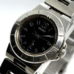【稼働】セイコー ルキア 腕時計 クォーツ ブラック文字盤 日常生活防水