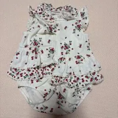 SENSE OF WONDER 花柄ロンパース 70