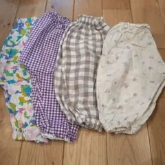 ベビーパンツ 4点セット　バルーン　サルエル　ガーゼ　コットン