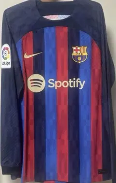 バルセロナ　ペドリ　支給品　ユニフォーム　長袖