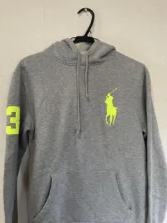 Ralph Lauren フード付きパーカー グレー