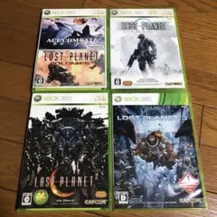 XBOX360 ロストプラネット 4本 セット LOST PLANET 3
