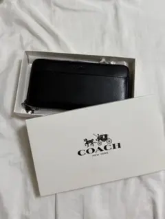 COACH ブラック 長財布