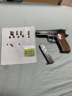 希少！マルシン工業製ABS樹脂製モデルガン S＆W Ｍ３９ 　ＳＰＧ合法品未発火 マルシン] S&W M39 モデルガン (中古)｜エアガン.jp