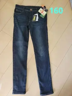 【160】しまむら　キッズ　エキストラウォームパンツ