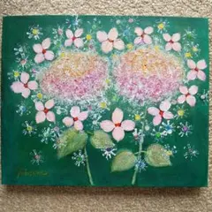 桜咲く出逢い F3 キャンバス アクリル画 - メルカリ