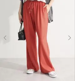グリーンパークス　セルフカットリブパンツ