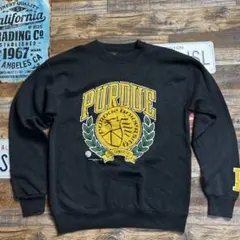 90s USA製 PM PURDUE ボイラーメイカーズ カレッジスウェット