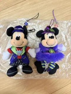 ミッキー ミニー ハロウィンストラップセット