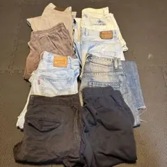パンツ 古着 まとめ売り 8点セット