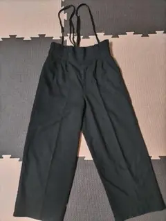 グローバルワーク　サロペットパンツ　黒　140