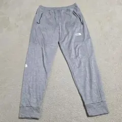 24年秋冬モデル ノースフェイス スウェットパンツ【M】グレー 海外限定 メンズ