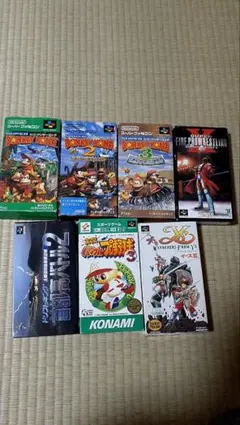 スーパーファミコン ゲームソフト セット