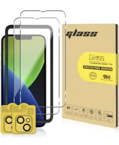 iPhone 14 保護フィルム カメラレンズ保護カバー 2.5D強化 9H