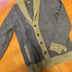 スリードッツ　カシミヤ混ショールカラーカーディガンのサムネイル
