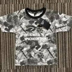 新品Reebok ☆チャコール半袖 Tシャツ 110のサムネイル