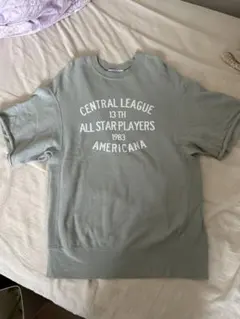 Americana トレーナー ブルーグレー