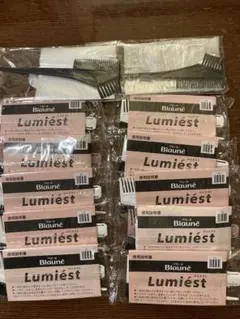 ☆新品未開封☆Blaune Lumiest カラーリング用コーム、手袋セット☆のサムネイル