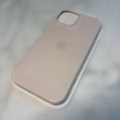 純正 iPhone15 シリコンケース ライトピンク
