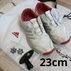 adidas レディース　ピンク　ゴルフシューズ　23cm セット