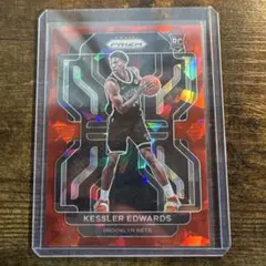 Kessler Edwards Red Ice Prizm Rookie カード