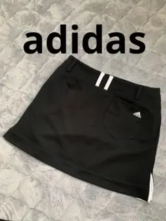 最終値下げ　adidas レディース ゴルフスカート 黒　Mサイズ