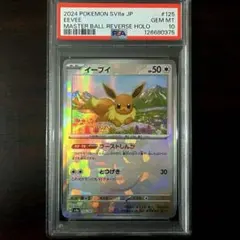 イーブイ :マスターボールミラー PSA10 テラスタルフェスex