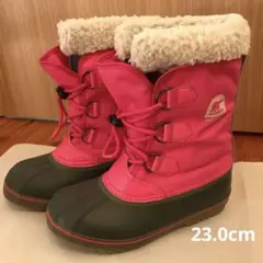 SOREL スノーブーツ ピンク　23.0cm