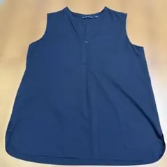 UNIQLOユニクロ　レーヨンスキッパーブラウス　L ブラック