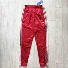 新品未使用　アディダス　レッドプレミアムトラックパンツ　ジャージS adidas