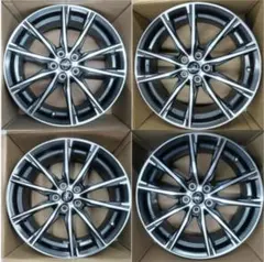 86【美品】TOYOTA純正アルミ＆TYタイヤ４本セット◆235/55R18◆ GR86 ZN8 純正ホイールタイヤセット ZN8 トヨタ GR86 純正 新車外し