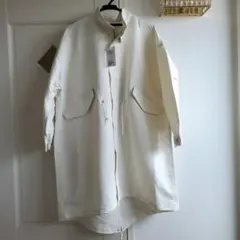 【タグ付】ビューティー&ユース　ポリエステルOX モッズコート　スプリングコート