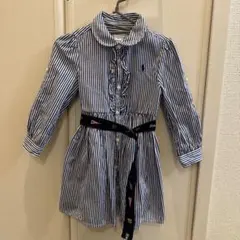 ラルフローレン ストライプワンピース