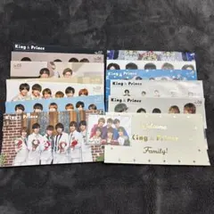 King & Prince 会報No.1〜12&会員証ケース付き(申込案内×1)