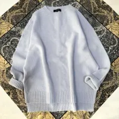 アンタイトル UNTITLED ウール100% Uネック ニット XL
