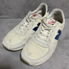 【ニューバランス】（24）スニーカーWL220CRB ホワイト ネイビー