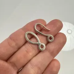 シルバー925 純銀 オールドフック ネックレス パーツ 2個セット カスタム