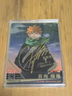 【美品】ハイキュー バボカ 日向翔陽サイン入り　箔押し