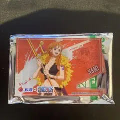 【未使用】ONE PIECE オリジナルアクリルブロック箸置き ナミ 松屋