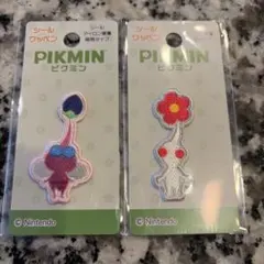ピクミン シールワッペン 白ピクミン 羽根ピクミン