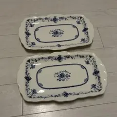 NIKKO ニッコー 角プレート 長皿 皿 サンドウィッチ プレート