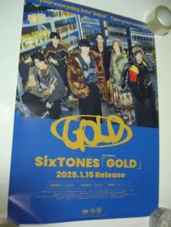 2025年最新】sixtones ポスター goldの人気アイテム - メルカリ