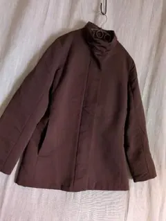 ▣ Ray BEAMS ▣ スタンドカラー中綿入りジャケット✾チョコブラウン✾